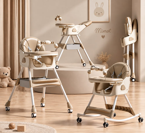Chaise Haute Evolutive - Beige